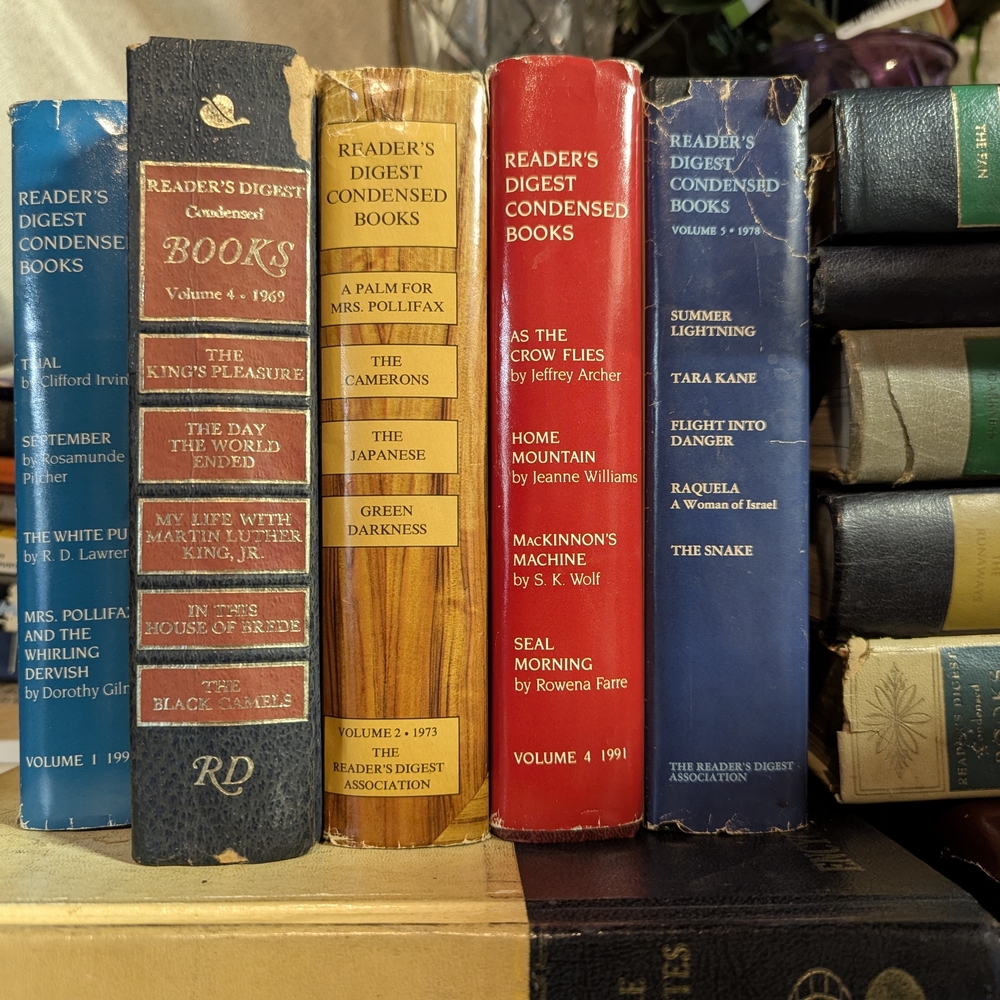 Vintage Readers Digest Condensed Books Collection, Set Of 5 - Picture 7 of 7